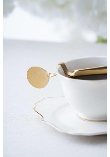 Karat Moon 2 Adet Kavisli Çelik Kaşık - 16 Cm