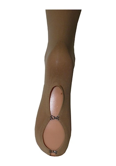 Pridance Çıtçıtlı Buz Pateni Çorabı 70 Denye 3305N Nude Çok Renkli