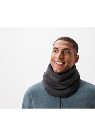 Örgü Polar Boyunluk, Antrasit Çok Renkli