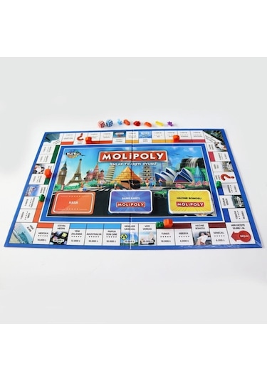 Molipoly Emlak Ticaret Oyunu Ve Kızma Birader 2'li Set