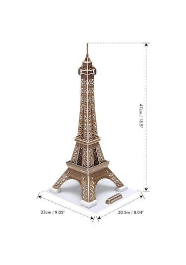 C044H Cubic Fun Eyfel Kulesi 3 Boyutlu Puzzle.