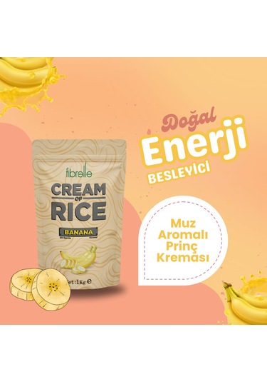 Fibrelle Rice Cream Muz 1 Kg