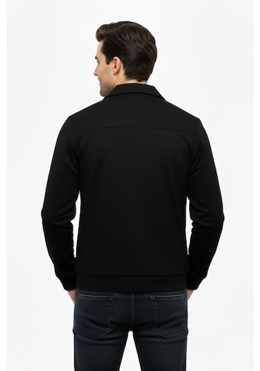 Dynamo Erkek Siyah Regular Fit Mevsimlik Süet Spor Mont8091 Bgl-st05013 Siyah