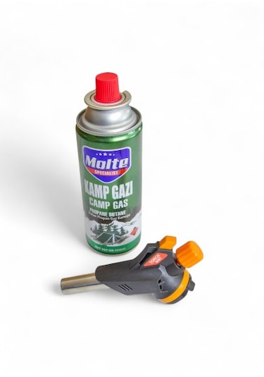 Molte Kamp Gazı Torch Pürmüz Seti Molte Gaz + Master Torch Pürmü