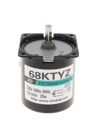 Suntek Magideal Düşük Hızlı Ac 220v 28w Cw/ccw Mikro Daimi 15-devir