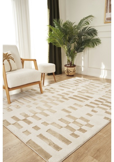Kaşmir Halı 7 24 Plushy Hegra 200x290 Cm Bej