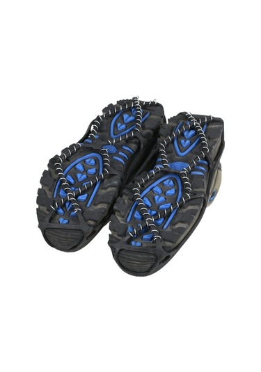 Novahub Çok Renkli Buz Crampon Kış Kar Botu Kapatıcılar, Kaymaz Çekiş Çivileri, Buz Tutucu Çok Renkli