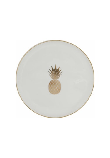 Porland Exotic Desen9 Düz Tabak 18cm