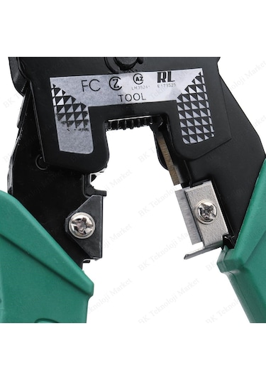 Rj45-Rj11-Rj9 Kablo Sıkma Pensesi + Kablo Soyma Aracı