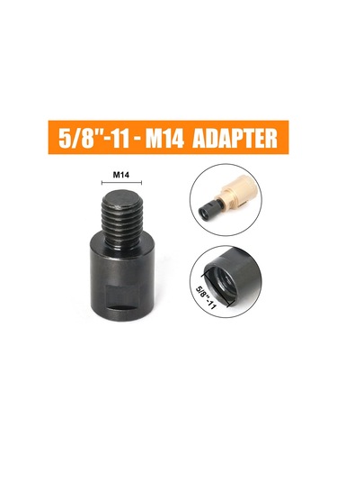 Adet M14 M10 5/8 İnç-11 Adaptör Açı Taşlama Makinesi Diş Dönüştürücü