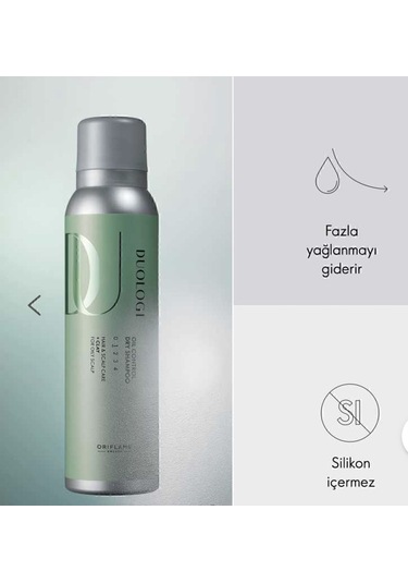 Oriflame Duologi Yağlanmaya Karşı Etkili Kuru Şampuan 150 ML