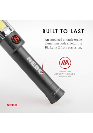 Nebo Biglarry 2 Led El Feneri 500 Lümen Nebo 6737 Siyah