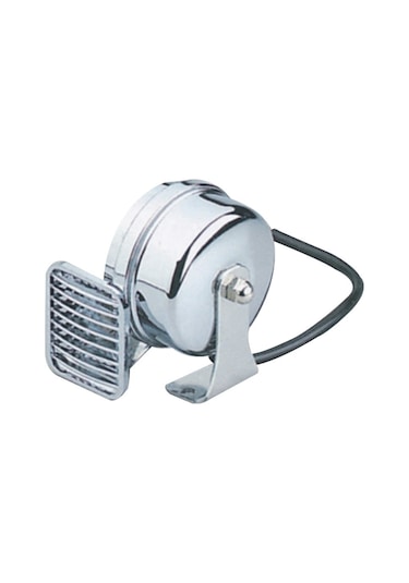 Salyangoz Tekli Korna 12V Krom