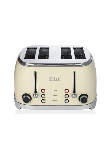 Zilan ZLN1214 1500 W Ekmek Kızartma Makinesi Retro