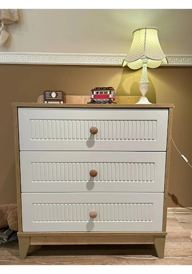 Aymini Strada Bebek Odası Takımı Beyaz