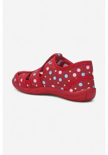 Günlük Unisex Çocuk Sandalet Esnek Kaymaz Taban Keten Cırtlı Yazlık Ev Okul Kreş Ayakkabı 143 Kırmızı-puantiye Günlük Unisex Çocuk Sandalet Esnek Kaymaz Taban Keten Cırtlı Yazlık Ev Okul Kreş Ayakkabı 143 Kırmızı-puantiye