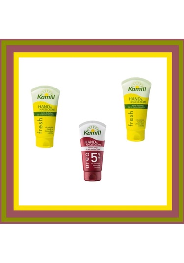 Kamill Fresh El Kremi 2 x 75 ML + Urea El ve Tırnak Kremi 75 ML