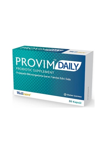 Wellcare Provim Daily 30 Kapsül Probiyotik