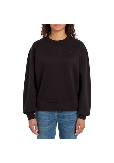 Kadın Sweatshirt - Siyah Black