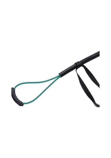 Pazly--direnç Bantları Çekme Halat Askı Gölge Boks Egzersiz Egzersiz Karate Kol Yeşil 30 Lbs Siyah