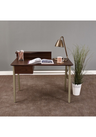 U-Turn Çalışma Masası - Ceviz