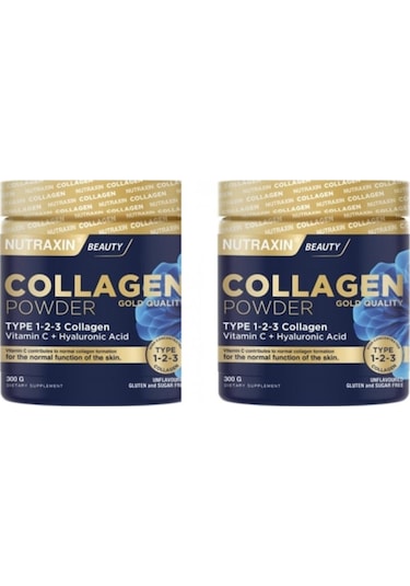 Nutraxin Collagen Powder Gold Quality 300 Gr 2 Kutu