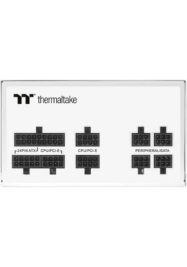Thermaltake GF1 PS-TPT-0750FNFAGE-W 750 W 80+ Gold Tam Modüler Power Supply Beyaz