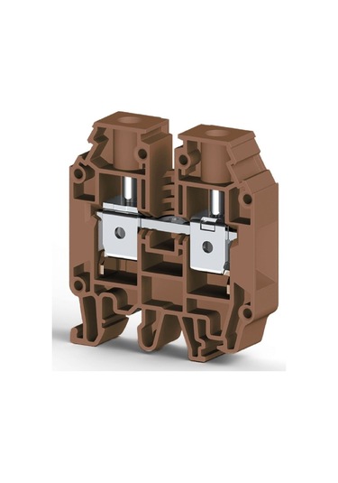 Tbloc Tbl6-kh ,kahverengi 6mm Vidalı Ray Klemens