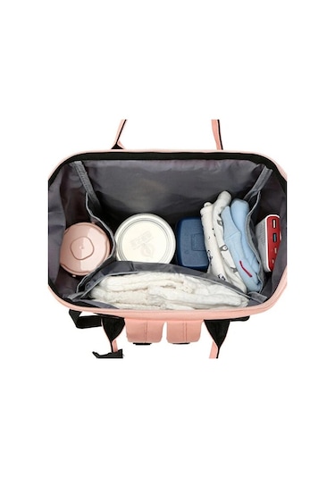 Çok Fonksiyonlu, Büyük Kapasiteli Taşınabilir Anne Çantas-mavi Mavi