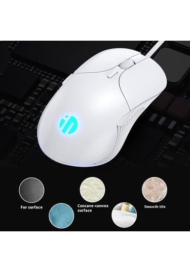 Inphıc Pb1 Usb Kablolu İş Ofis Oyun Mouse Sessiz Makro Programlama Bilgisayar Dizüstü Fare