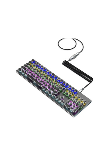 Youtek Hxsj H-1 Mekanik Klavye İçin Esnek Type-c Usb Kablosu - Nylon Örgülü, Çekilebilir, Çoklu Renk Seçeneği