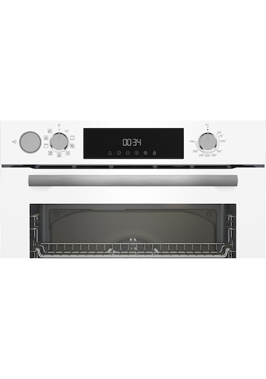 Grundig GEBD 12302W 72 LT Ankastre Beyaz Cam Fırın