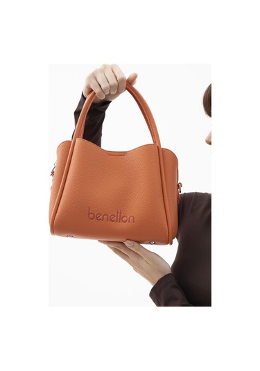 Benetton Kadın El Çantası Bnt1503 Turuncu Turuncu