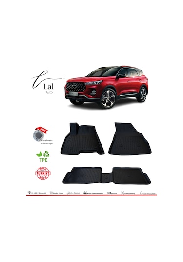Chery Tiggo 7 Pro 3d Havuzlu Paspas