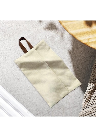 Pazly Suntek Mutfak Konteyner Kapaklı Doku Çanta Beyaz Banyo Asılı Mg Beyaz