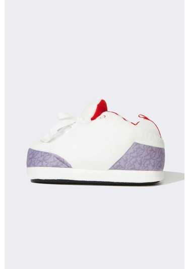 DeFacto Erkek Çocuk Sneaker Görünümlü Pelüş Panduf C8626A824WNWT1