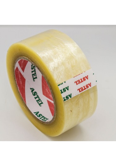 Astel Şeffaf Koli Bandı 45X100