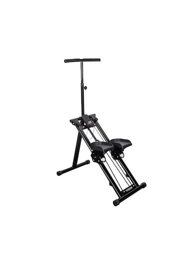 Yasomi Fys10 Katlanabilir Dikey Tırmanma Egzersiz Aleti - Merdiven Tırmanma Kondisyon Aleti Siyah