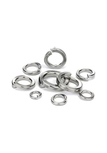 5-100pcs 304 Paslanmaz Çelik Metrik Bölünmüş Yaylı Kilit Yıkama Boyutu M1.6-m22 M5