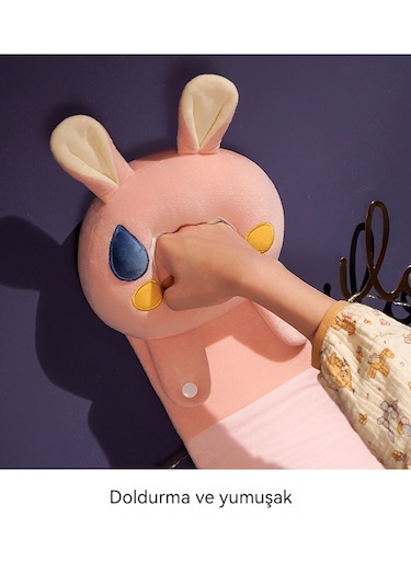 Karikatür Ofis Öğle Yemeği Molası Battaniye-beyaz