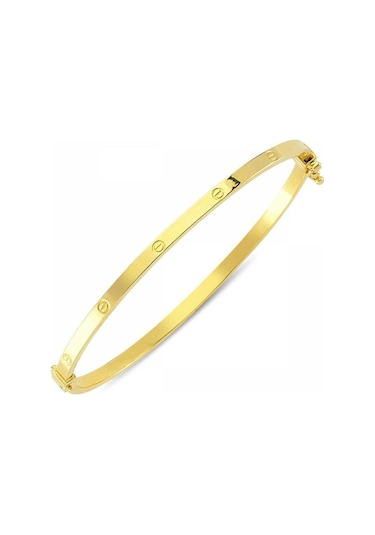 Sembolgold- Altın Taşsız Kelepçe Klpç-520