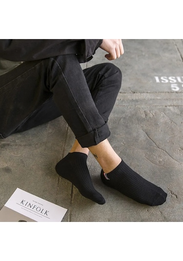 Erkek Spor Patik Çorap Seti 5'li