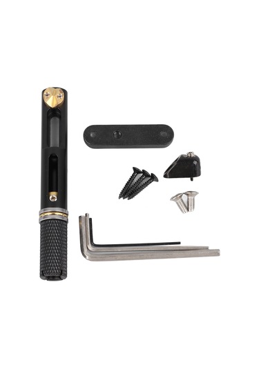 Hfambition Tek Tel Gitar Köprüleri - 5/6 Telli Bas Gitarlar İçin Ayarı Uygun Metal Konstrüksiyonlu Muzik Aleti Aksesuarı