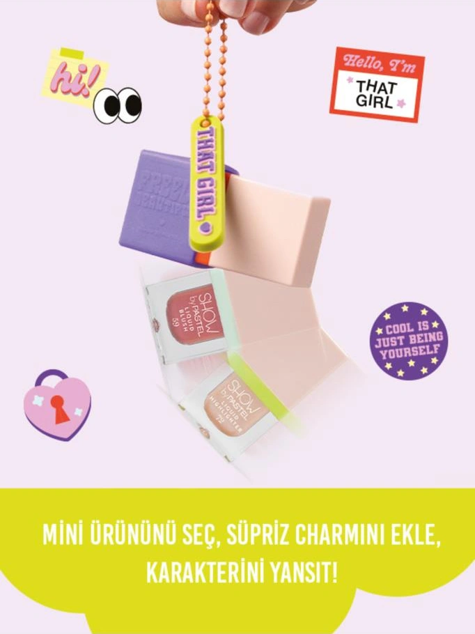 Show By Pastel Glow-up Girl That Girl Mini Kit 3 X 2.1 Ml