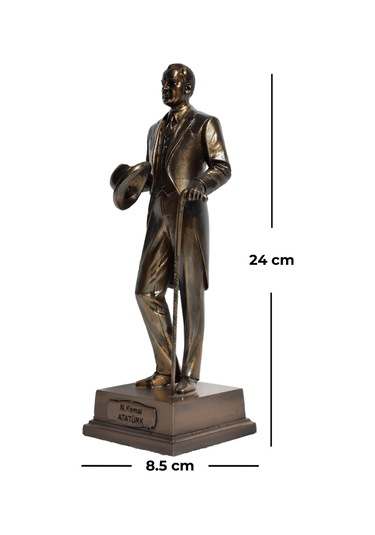 Şapkalı Atatürk Heykeli Biblo - Büyük Boy