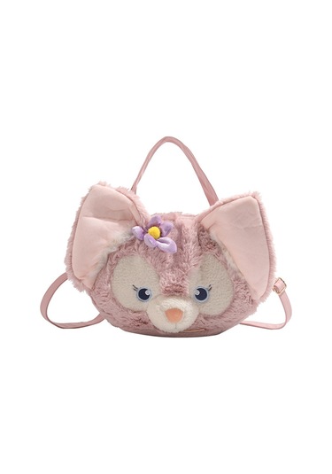 Charhp&kejnt Orijinal Lingna Belle Sırt Çantası Çizgi Film Peluş Bebek Sırt Çantası Sevimli Tilki Hediye Pembe