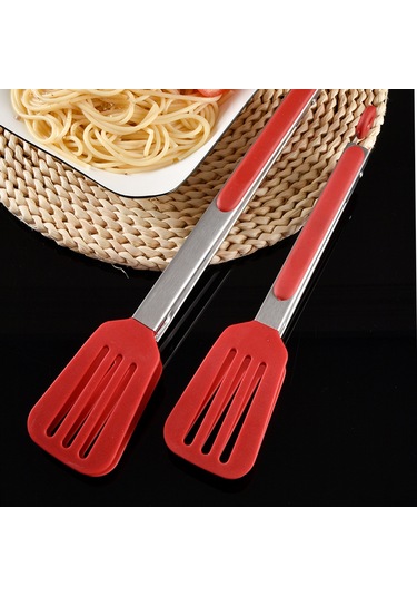 Konesam Kırmızı Silikon Ve Paslanmaz Çelik Mutfak Çekiçi, Ayaklı, 27 Cm Veya 34.5 Cm Boyut Seçenekli Çok Renkli