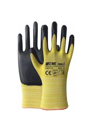 Cmc Eldiven 10 Numara 1/2 Sarı Cmc1733 12adet