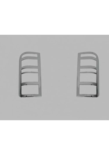 Ford Transit 1998 2003 Stop Çerçeve 2 Parça Krom / Paslanmaz Çelik