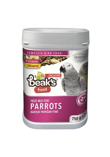 Beaks Karışık Papağan Yemi 750 gr